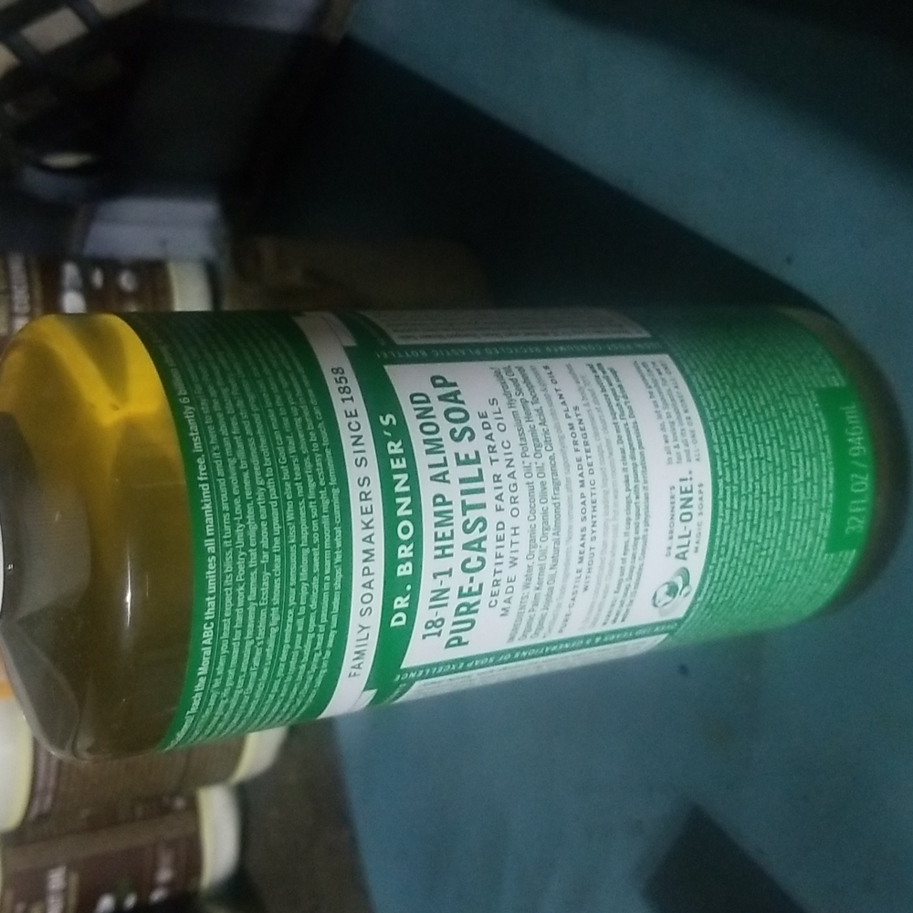 Dr bronners hemp almond soap